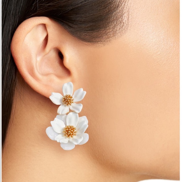 kate spade Jewelry - NWOT Kate Spade Floral Mosaic Drop Earrings 🌸